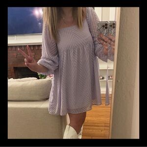 Charming Purple Dress